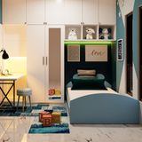  HAPPY FURNITURE , Giường ngủ cho trẻ em - KID , GNG_162 , GNG_163 , 203cm x 20cm 
