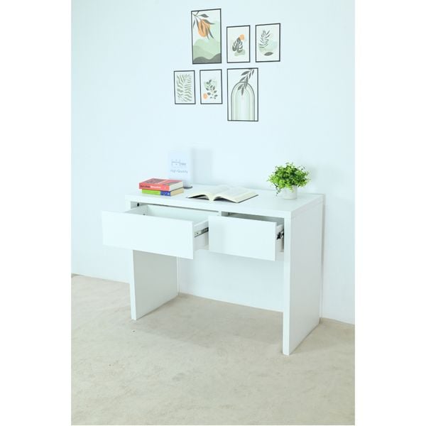  HAPPY FURNITURE , Bàn trang điểm 2 ngăn kéo - OLA , BAN_053, BAN_054, BAN_055 