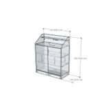  HAPPY FURNITURE, Tủ giày 2 cánh mở - WINNI , TCM_155 , 74cm x 34cm x 90cm 