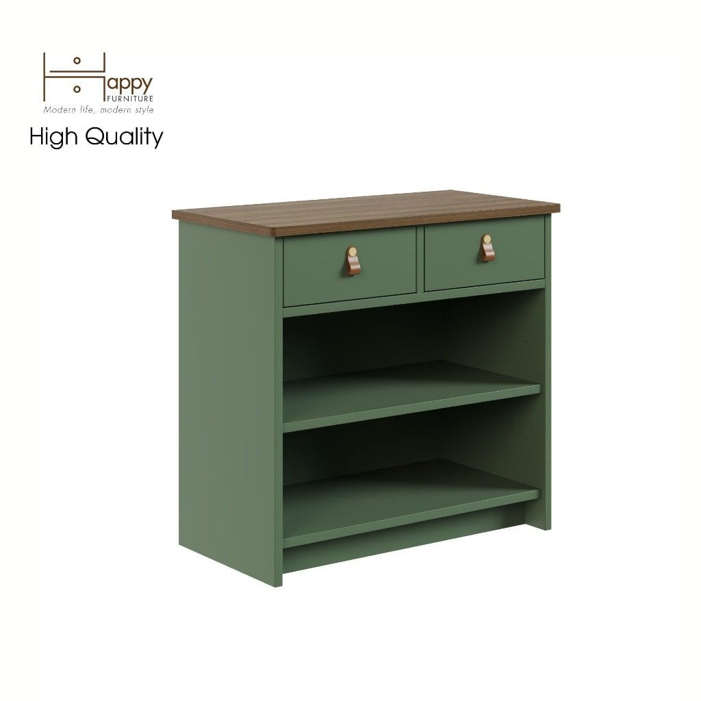  HAPPY FURNITURE , Tủ lưu trữ 3 tầng 2 ngăn kéo - NOMIA , THK_068 , 68cm x 35cm x 64cm 