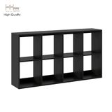  HAPPY FURNITURE , Kệ sách 2x4 - ZANE , KSA_038 , 140cm x 28cm x 75cm 
