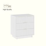  HAPPY FURNITURE , Tủ lưu trữ 4 ngăn kéo - NAMI, THK_238 , 70cm x 45cm x 76cm DxRxC 