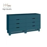  HAPPY FURNITURE , Tủ lưu trữ 8 ngăn kéo - MOLLY , THK_109 , 160cm x 45cm x 86cm 