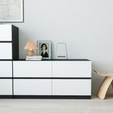  HAPPY FURNITURE , Tủ lưu trữ 4 ngăn kéo - KALA, THK_290, 110cm x 40cm x 55cm DxRxC 