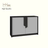  HAPPY FURNITURE , Tủ lưu trữ 2 cánh mở - PONIX , TCM_111 , 90cm x 32cm x 62cm 
