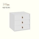  HAPPY FURNITURE , Tủ lưu trữ 3 ngăn kéo - CALYN , THK_310 , 50cm x 45cm x 47cm DxRxC 