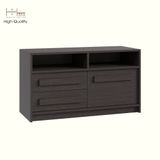  HAPPY FURNITURE , Tủ lưu trữ 1 cửa mở 2 ngăn kéo - RUBEL, TCM_223, 100cm x 40cm x 56cm DxRxC 