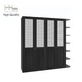  HAPPY FURNITURE , Tủ quần áo 4 cánh mở 2mx2m - ROTAN , TCM_139 , 200cm x 54cm x 200cm 