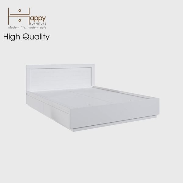  HAPPY FURNITURE , Giường ngủ 2 ngăn tủ kéo -  MACRO , GNG_032 GNG_033 GNG_034 GNG_035 , 207cm x 32cm 