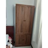  HAPPY FURNITURE , MATTA - Kệ sách 6 tầng 4 cửa mở , KSA_070 , 80cm x 28cm x 200cm DxRxC 