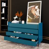  HAPPY FURNITURE , Tủ lưu trữ 8 ngăn kéo chân sắt - LAVIA , THK_156 , 140cm x 45cm x 82cm 