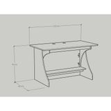  HAPPY FURNITURE , Bàn nâng hạ thông minh tự động tăng giảm chiều cao - HELI , BAN_E_002 , 120cm x 60cm x 70cm 