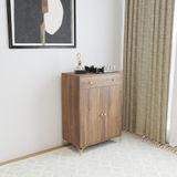  HAPPY FURNITURE , Tủ lưu trữ 2 cửa mở 1 ngăn kéo - HAPPI, TCM_230 , 70cm x 40cm x 100cm DxRxC 