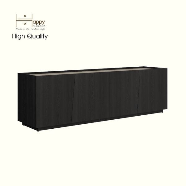  HAPPY FURNITURE , Kệ TV 4 cửa mở - VIGGO , KTV_047 , 180cm x 40cm x 54cm 