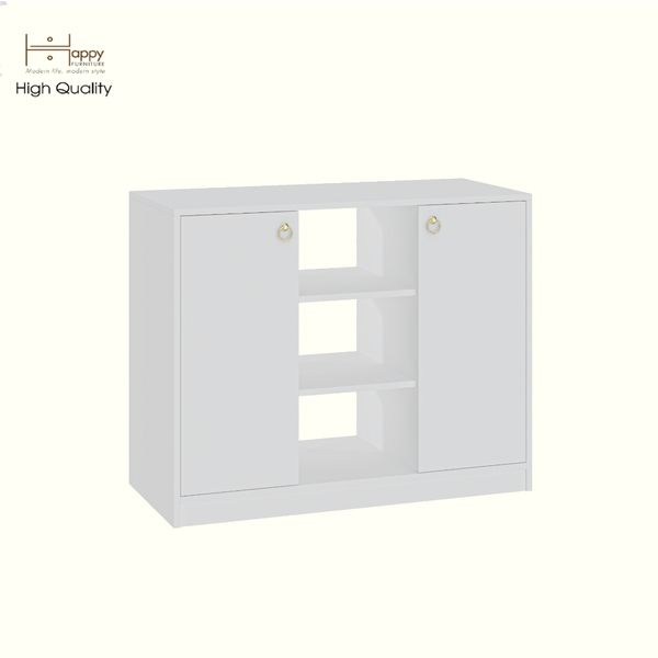  HAPPY FURNITURE , Tủ lưu trữ 2 cửa mở - MERI , TCM_255 , 100cm x 45cm x 80cm DxRxC 