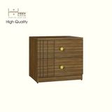  HAPPY FURNITURE, Táp đầu giường 2 ngăn kéo - JOVIE , THK_149 , 50cm x 40cm x 45cm 