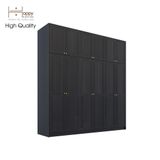  HAPPY FURNITURE , Tủ quần áo cửa mở 2m4x2m4 - ELEGANT , TCM_085 , 240cm x 54cm x 240cm 