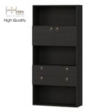  HAPPY FURNITURE , kệ sách 6 tầng - WESLEY , KSA_014 , 80cm x 28cm x 170cm 