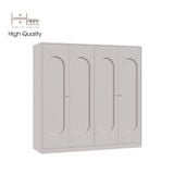  HAPPY FURNITURE , Tủ quần áo 4 cửa mở - SWEETY , TCM_066 , 180cm x 56cm x 176cm 
