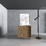  HAPPY FURNITURE , Tủ lưu trữ 2 cửa lùa - LILY , TCL_003 , 81cm x 40cm x 81cm 