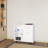  HAPPY FURNITURE , Tủ đựng hồ sơ 4 ngăn - COMFEE , THK_016 , 80cm x 40cm x 66cm 
