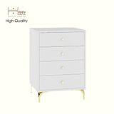  HAPPY FURNITURE , Tủ lưu trữ 4 ngăn kéo - HAPPI, THK_269 , 50cm x 45cm x 72cm DxRxC 