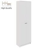  HAPPY FURNITURE , kệ sách 6 tầng 2 cửa mở - CATY , KSA_004 , 60cm x 30cm x 189cm 