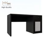  HAPPY FURNITURE , Bàn làm việc 1 ngăn kéo - ROTAN , BAN_071 , 140cm x 55cm x 75cm 