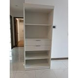  HAPPY FURNITURE , kệ sách 6 tầng 2 ngăn kéo - CATY , KSA_005 , 90cm x 55cm x 207cm 