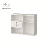  HAPPY FURNITURE , Tủ trang trí 2 hộc kéo - WESLEY , THK_047 , 90cm x 30cm x 72cm 