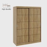  HAPPY FURNITURE , Tủ treo quần áo 1m5x2m - RUNI , TCL_004 , 150cm x 60cm x 203cm 