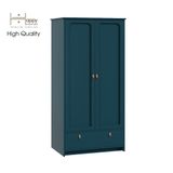  HAPPY FURNITURE , Tủ quần áo 2 cửa mở 1 ngăn kéo - NOMIA , TCM_037 , 90cm x 58cm x 180cm 