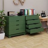  HAPPY FURNITURE , Tủ lưu trữ 8 ngăn kéo - MOLLY , THK_109 , 160cm x 45cm x 86cm 