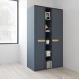  HAPPY FURNITURE , Tủ quần áo 2 cửa mở - SPACE, TCM_242 , 110cm x 59cm x 200cm DxRxC 