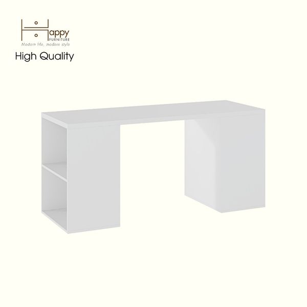  HAPPY FURNITURE , Bàn làm việc 4 ngăn - MAY , BAN_149 , 160cm x 59cm x 75cm DxRxC 