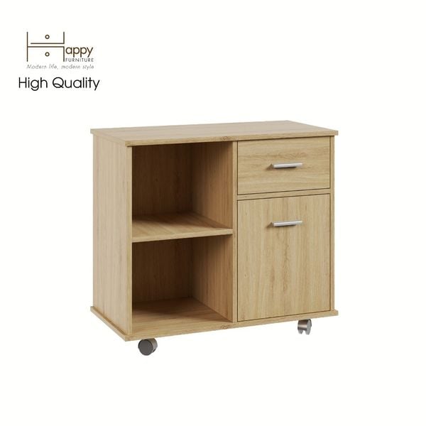  HAPPY FURNITURE , Tủ đựng hồ sơ 4 ngăn - COMFEE , THK_016 , 80cm x 40cm x 66cm 