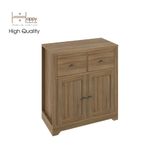  HAPPY FURNITURE ,  Tủ kết hợp kệ đựng đồ 2 cửa mở - CANA , TCM_004 , 80cm x 40cm x 87cm 