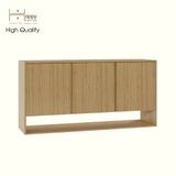  HAPPY FURNITURE , Tủ lưu trữ 3 cửa mở - LILY , TCM_096 , 160cm x 44cm x 80cm 
