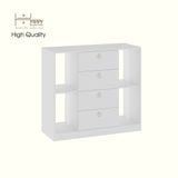  HAPPY FURNITURE , Tủ lưu trữ 4 ngăn kéo - MERI , THK_297 , 100cm x 40cm x 90cm DxRxC 