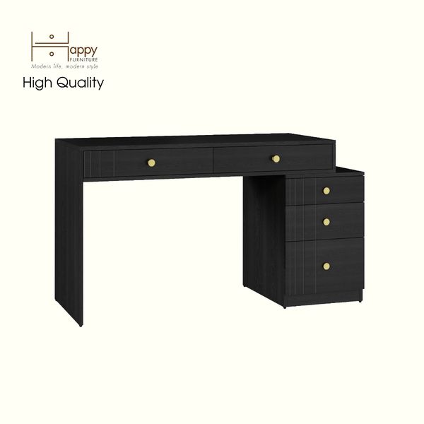  HAPPY FURNITURE , Bàn làm việc 5 ngăn kéo - JOVIE , BAN_084 , 120cm x 50cm x 75cm 