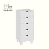  HAPPY FURNITURE , ALVA - Tủ lưu trữ 5 ngăn kéo , THK_229 , 50cm x 45cm x 110cm DxRxC 