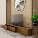  HAPPY FURNITURE , Kệ TV 3 ngăn kéo - JOVIE , KTV_042 , 210cm x 40cm x 28cm 