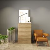  HAPPY FURNITURE , Tủ 5 tầng - DOOBIE , THK_006 , 80cm x 48cm x 123cm 