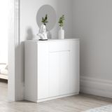  HAPPY FURNITURE , Tủ lưu trữ 4 cánh mở 1 ngăn kéo - OLA , TCM_080 , 120cm x 40cm x 120cm 