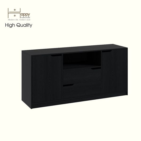  HAPPY FURNITURE , Tủ lưu trữ 4 ngăn kéo - ASO, TLT_058 , 160cm x 45cm x 75cm DxRxC 