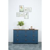  HAPPY FURNITURE , Tủ lưu trữ 3 tầng 6 ngăn kéo - NOMIA , THK_066 , 108cm x 35cm x 64cm 