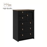  HAPPY FURNITURE , Tủ lưu trữ 5 ngăn kéo - NOMIA , THK_064 , 70cm x 45cm x 108cm 