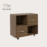  HAPPY FURNITURE , Tủ đựng hồ sơ 2 tầng - COMFEE , THK_014 , 80cm x 40cm x 66cm 