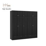  HAPPY FURNITURE , Tủ quần áo - ELEGANT , TCM_046 , 2m2x2m2 , 220cm x 54cm x 220cm 