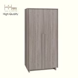  HAPPY FURNITURE , Tủ quần áo 2 cánh mở - MAVIS , TCM_160 , 90cm x 54cm x 180cm 